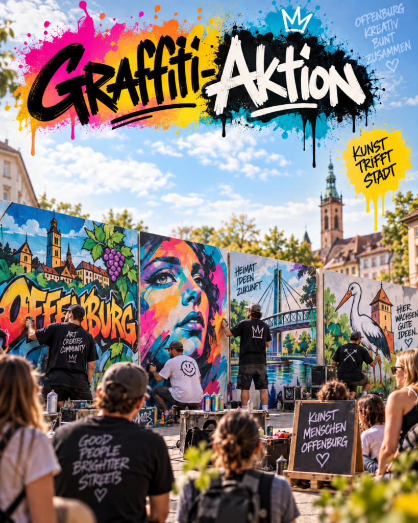 Graffiti-Aktion